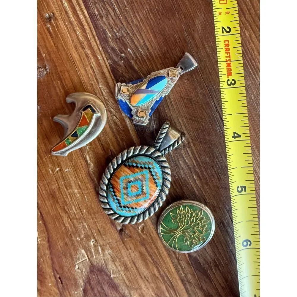 4 pins and pendants American West Carolyn Pollack bundle